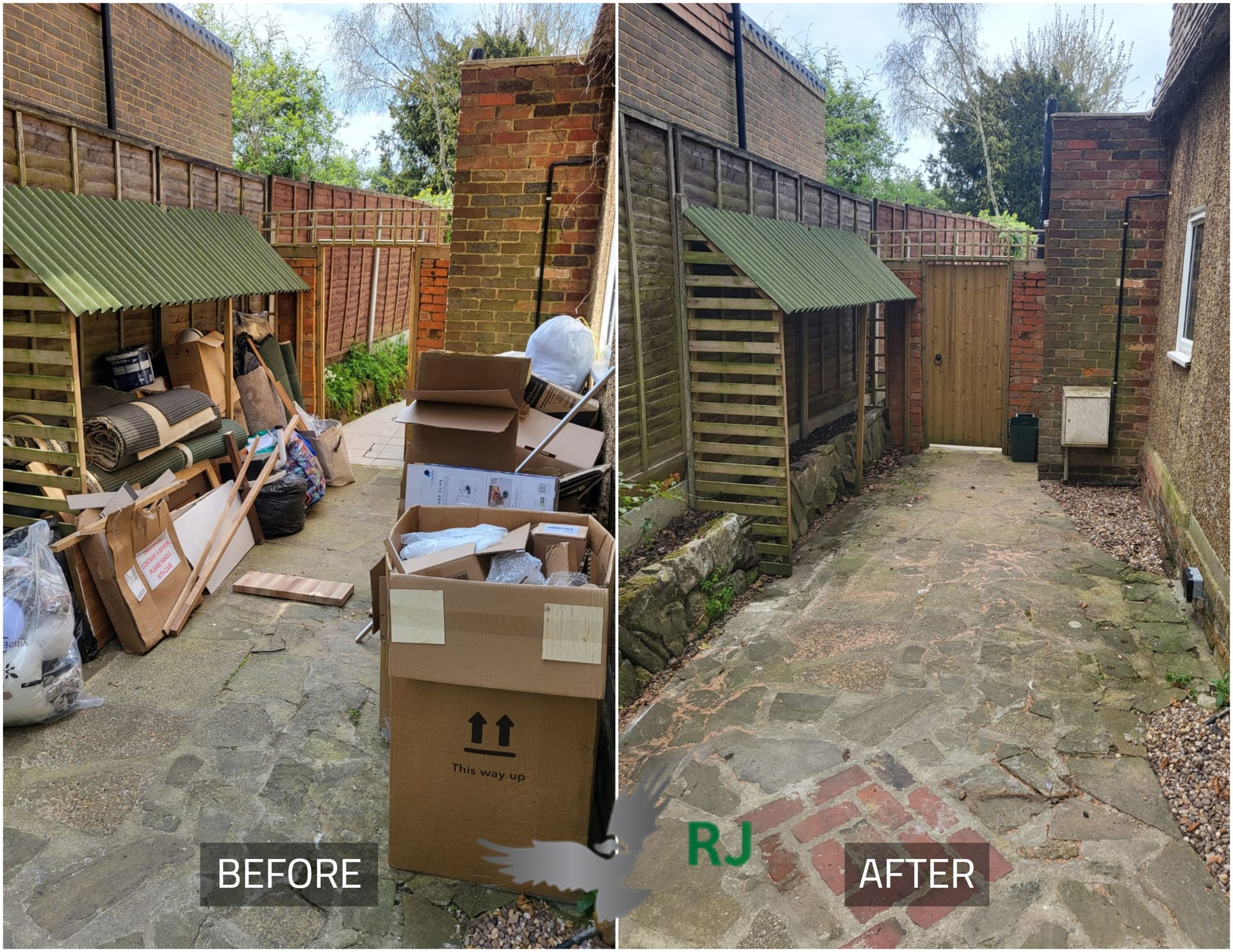 Before and after — Orpington