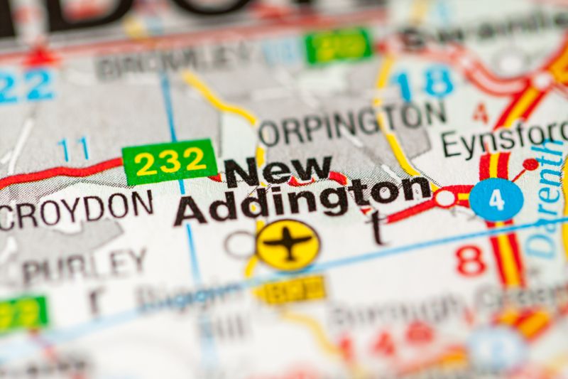 Waste clearance in New Addington