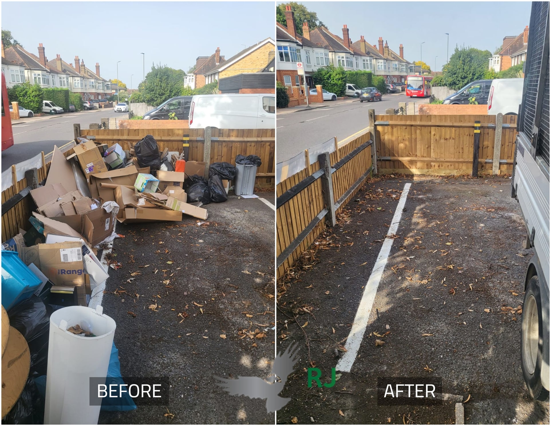 Before and after — New Addington