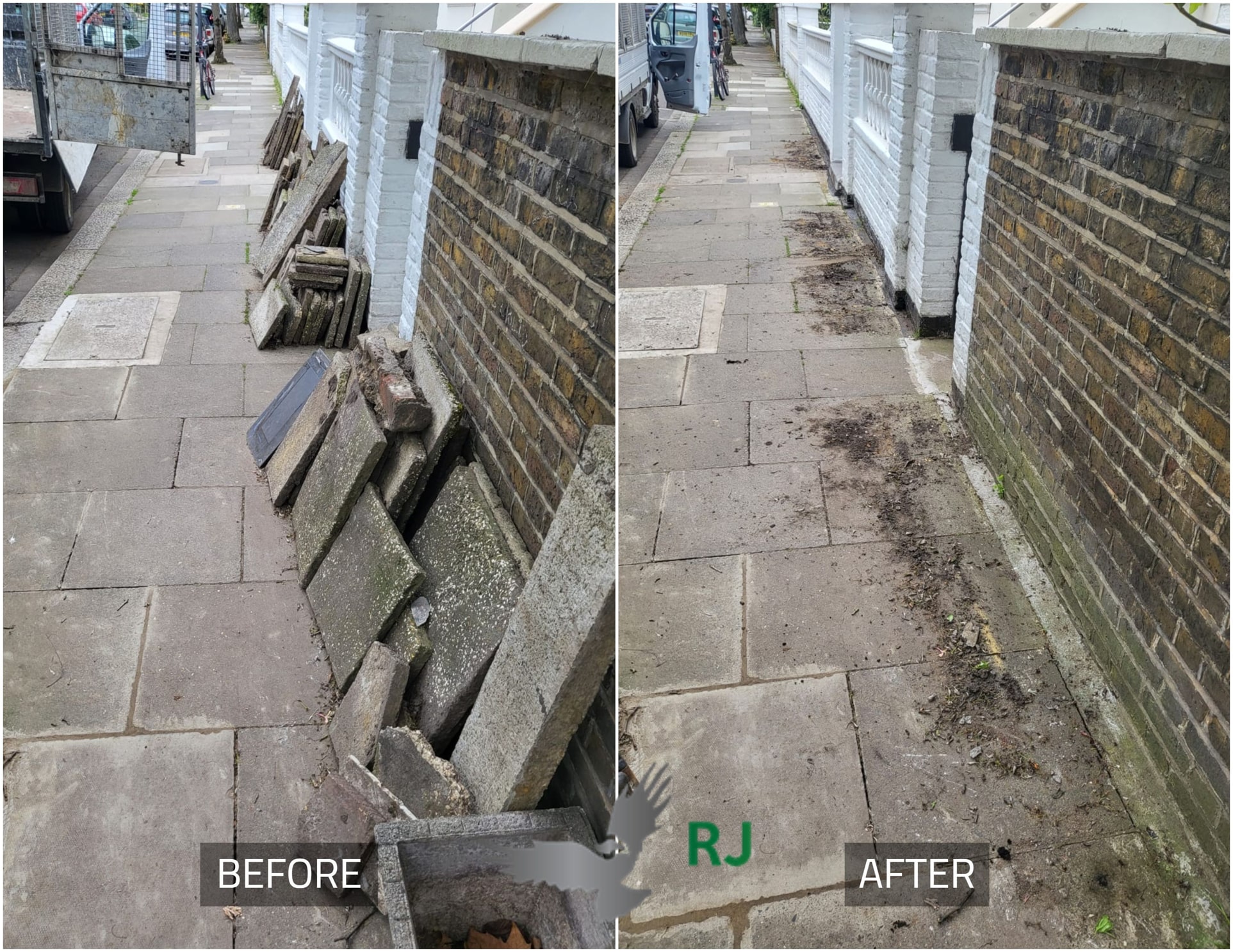 Before and after — Beckenham