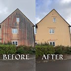 House render before and after cleaning